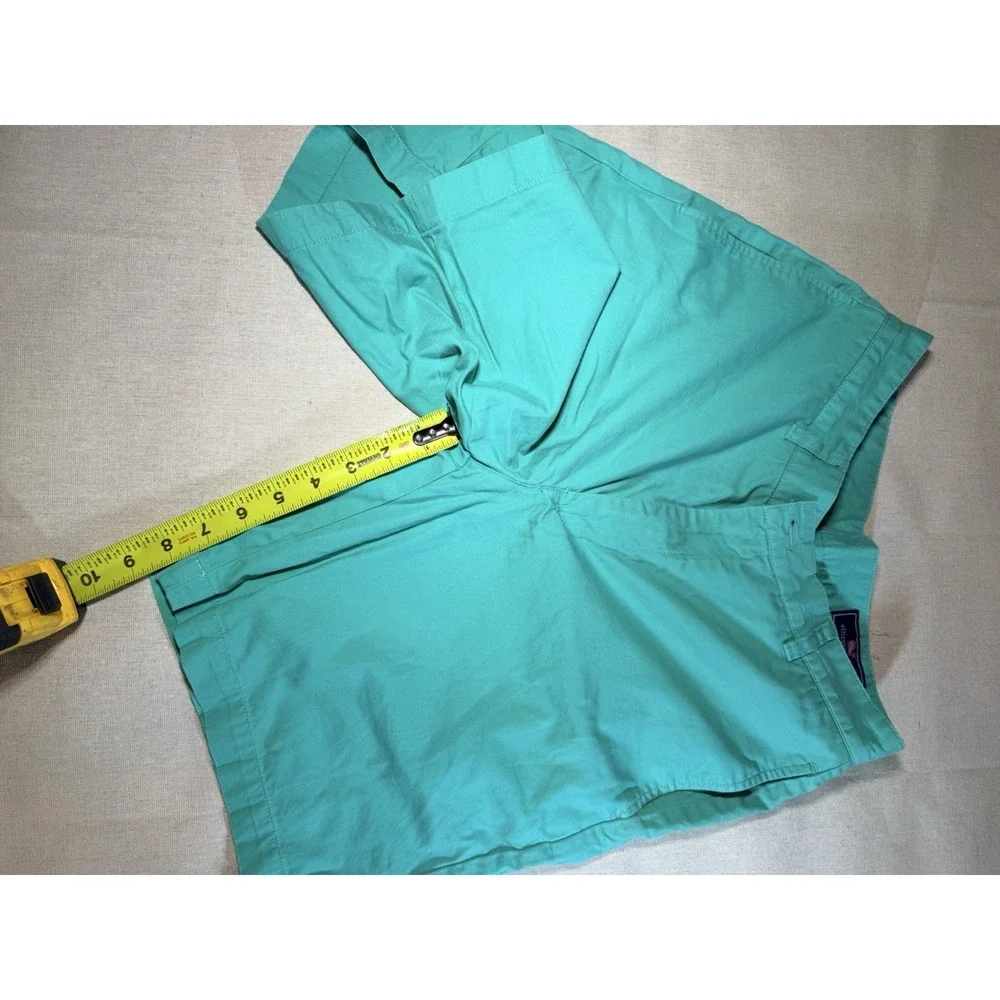 Vineyard Vines Chino Shorts Mens 30 Turquoise Cotton Stretch 9